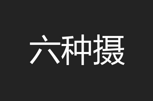 六种摄