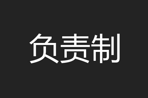 负责制