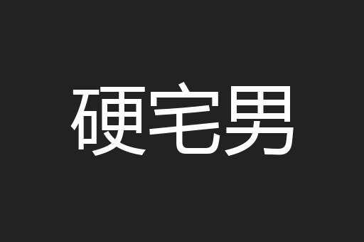硬宅男