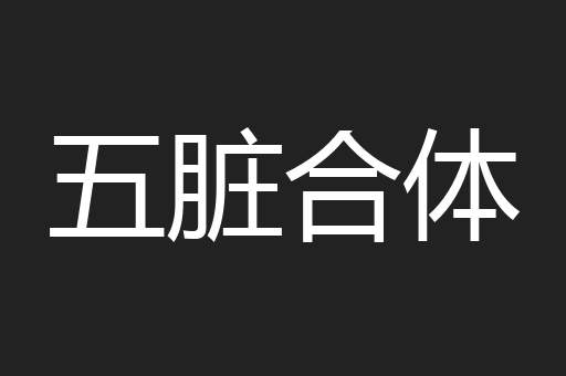 五脏合体