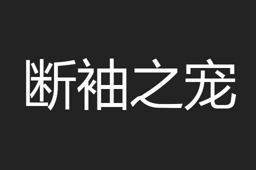 断袖之宠