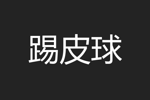 踢皮球