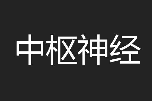 中枢神经