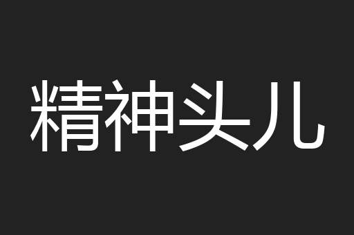 精神头儿