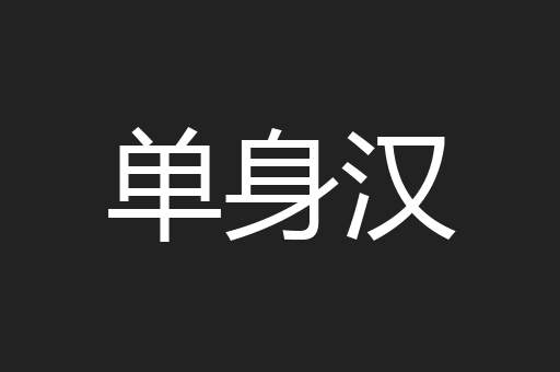 单身汉