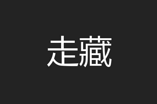 走藏