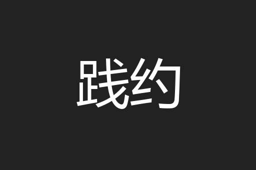 践约