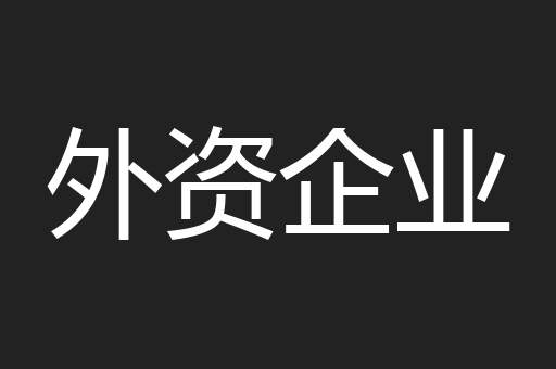 外资企业