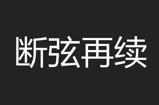 断弦再续