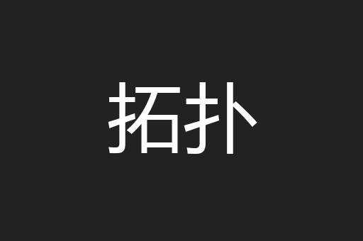 拓扑