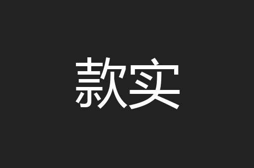款实