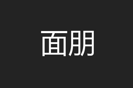 面朋