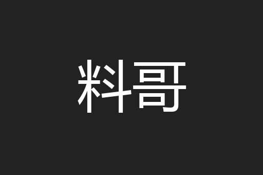料哥