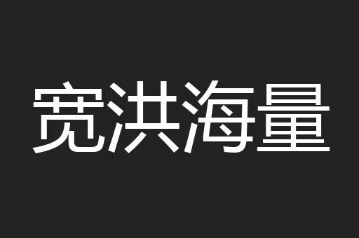宽洪海量