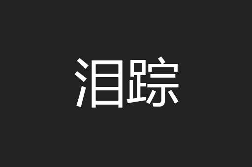 泪踪