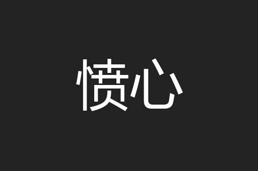 愤心