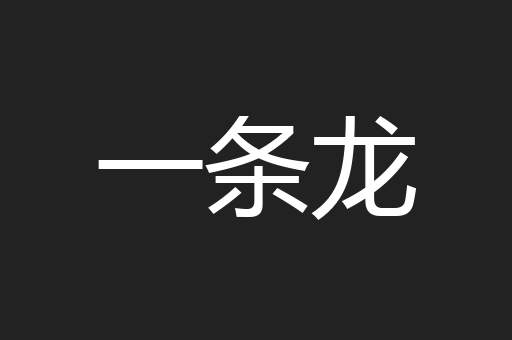 一条龙