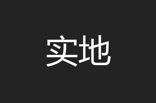 实地