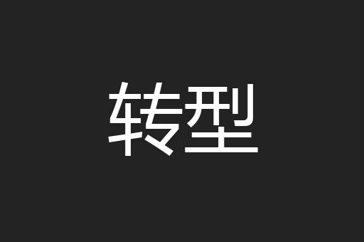 转型