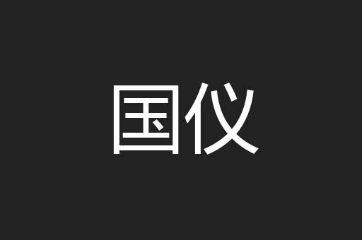 国仪