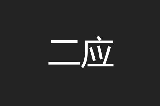 二应