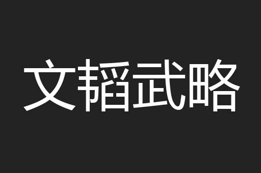 文韬武略