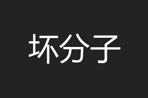 坏分子