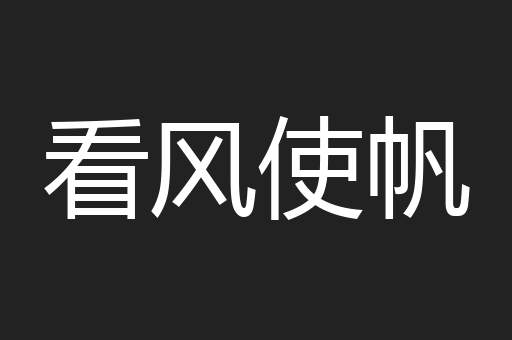 看风使帆