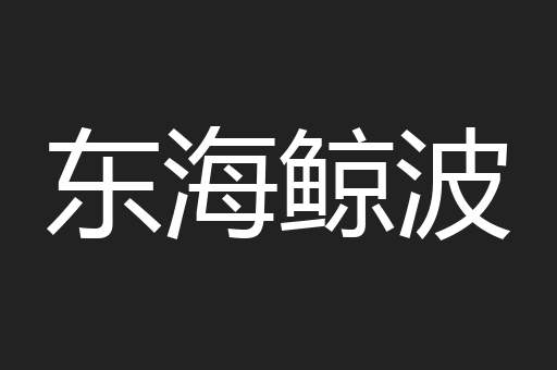 东海鲸波