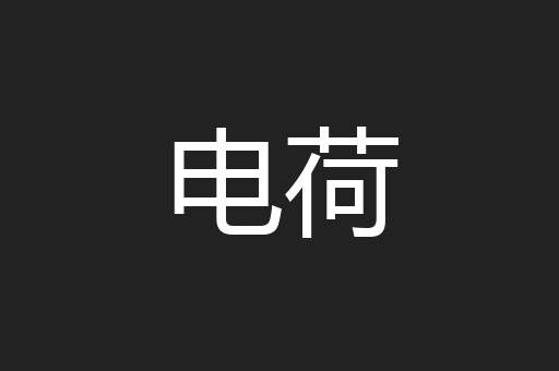 电荷