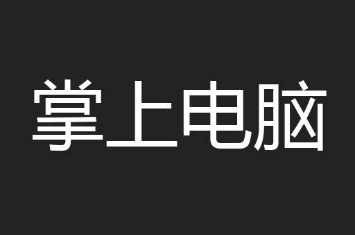 掌上电脑