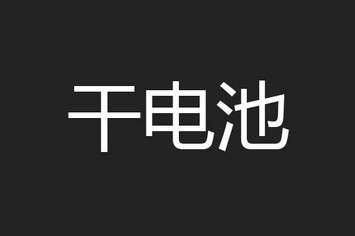 干电池