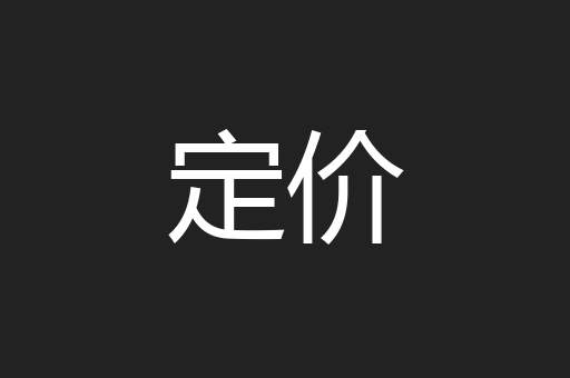 定价