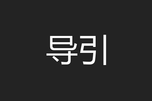 导引