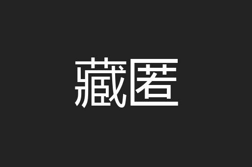 藏匿