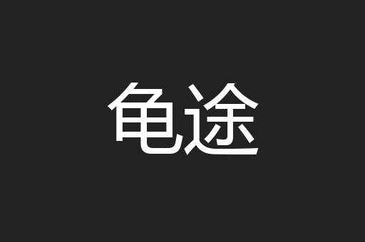 龟途