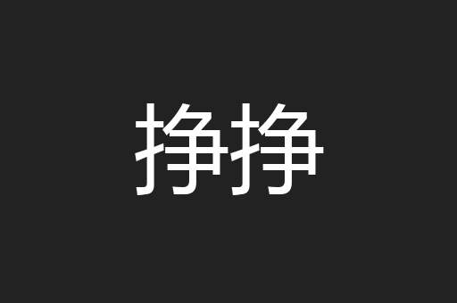 挣挣