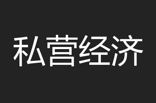 私营经济