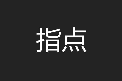 指点