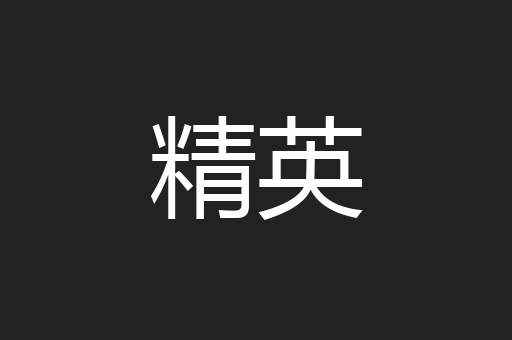精英
