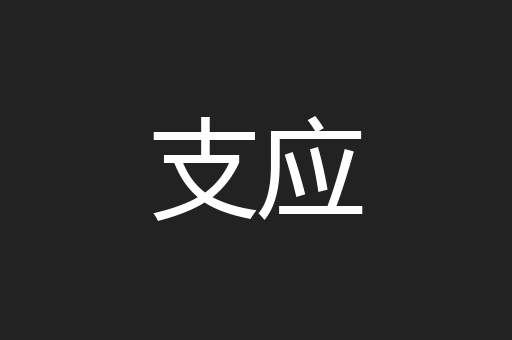 支应