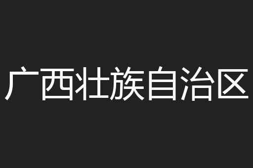 广西壮族自治区