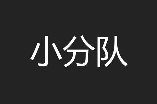 小分队