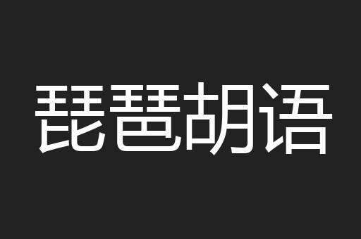 琵琶胡语