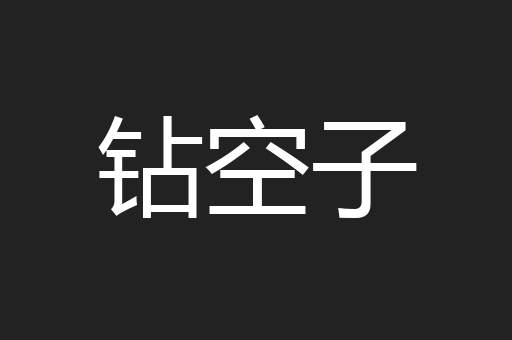 钻空子
