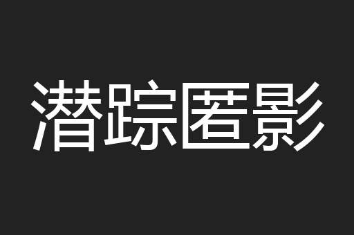 潜踪匿影