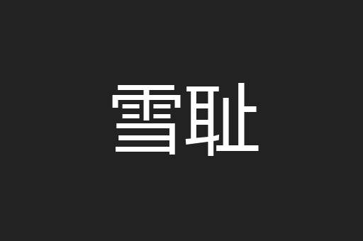 雪耻