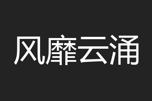 风靡云涌