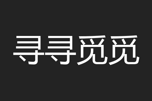 寻寻觅觅