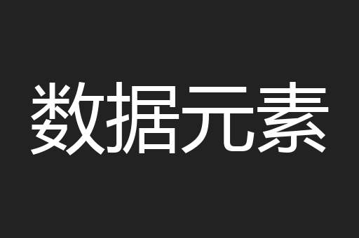 数据元素